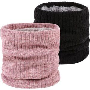 Winter Fleece Neck Warmer -  Women's Ski Mask Face Warmer Neck Gaiter Scarf